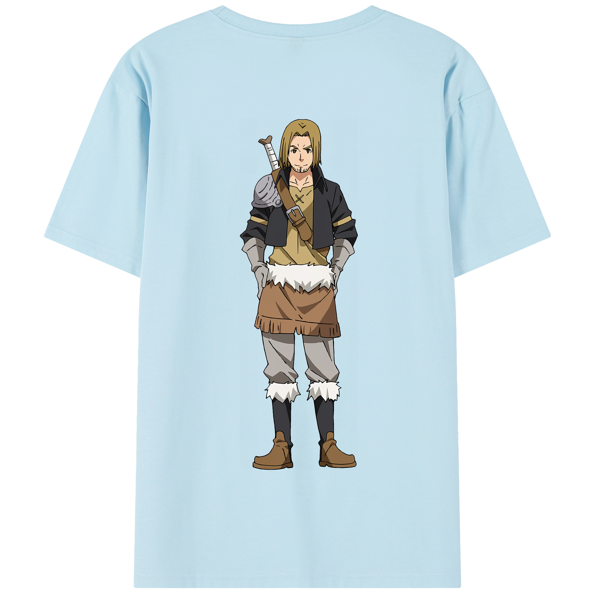 （画像用） 転スラ Regarding Reincarnated to Slime 綿100％半袖Tシャツ（背面プリント）